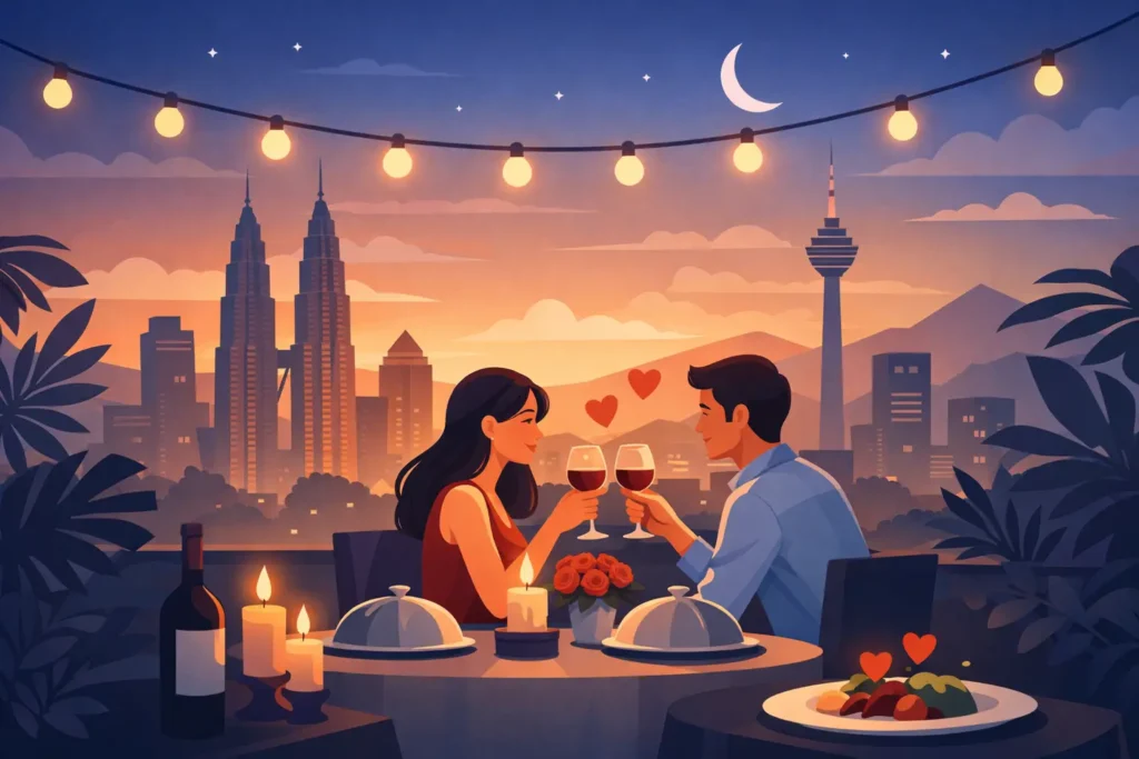 How to Plan a Romantic Dinner Kuala Lumpur