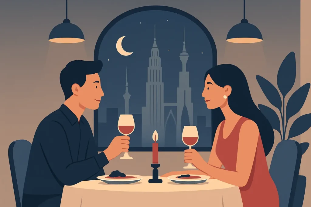 Romantic Date Night Restaurants in KL That Deliver