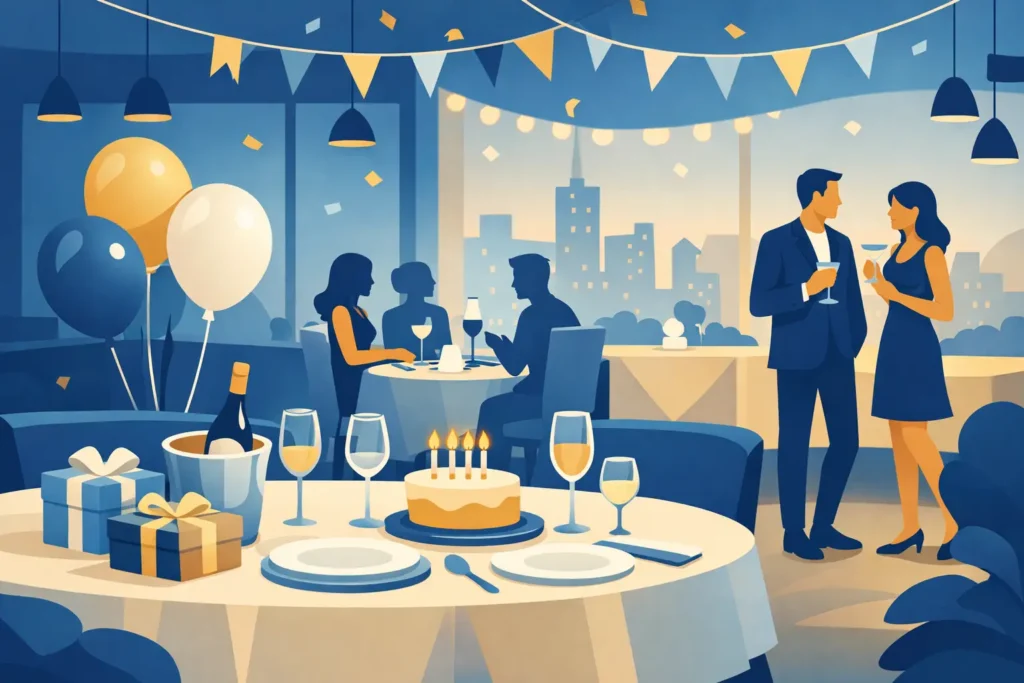 Birthday Dinner Venue Example That Works
