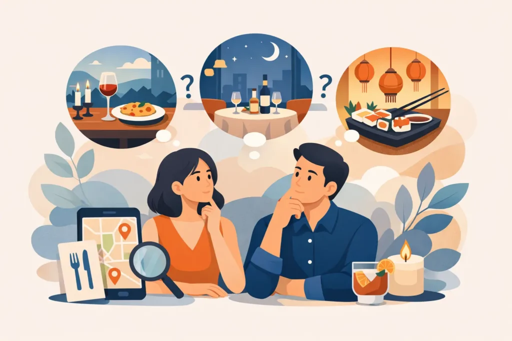 How to Choose a Date Night Restaurant