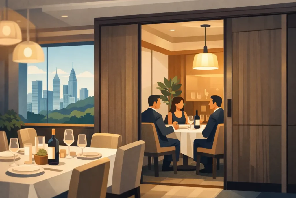 Restaurants with Private Rooms Semantan