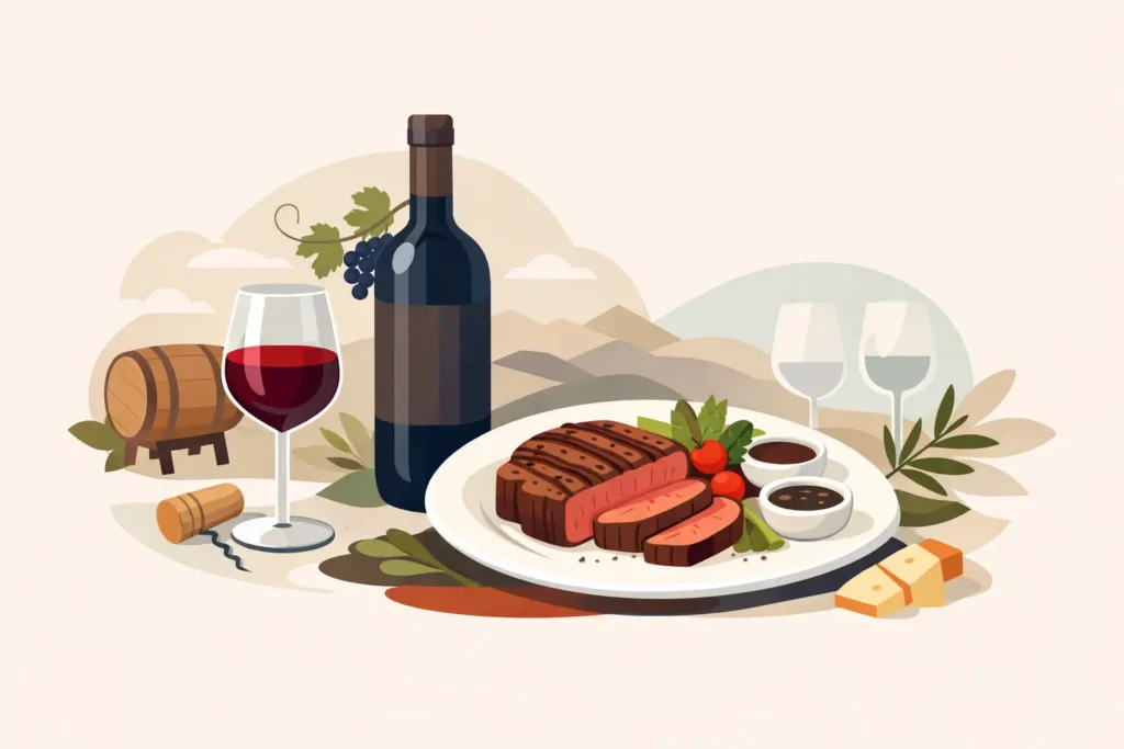 Steak and Wine Pairing Example Guide