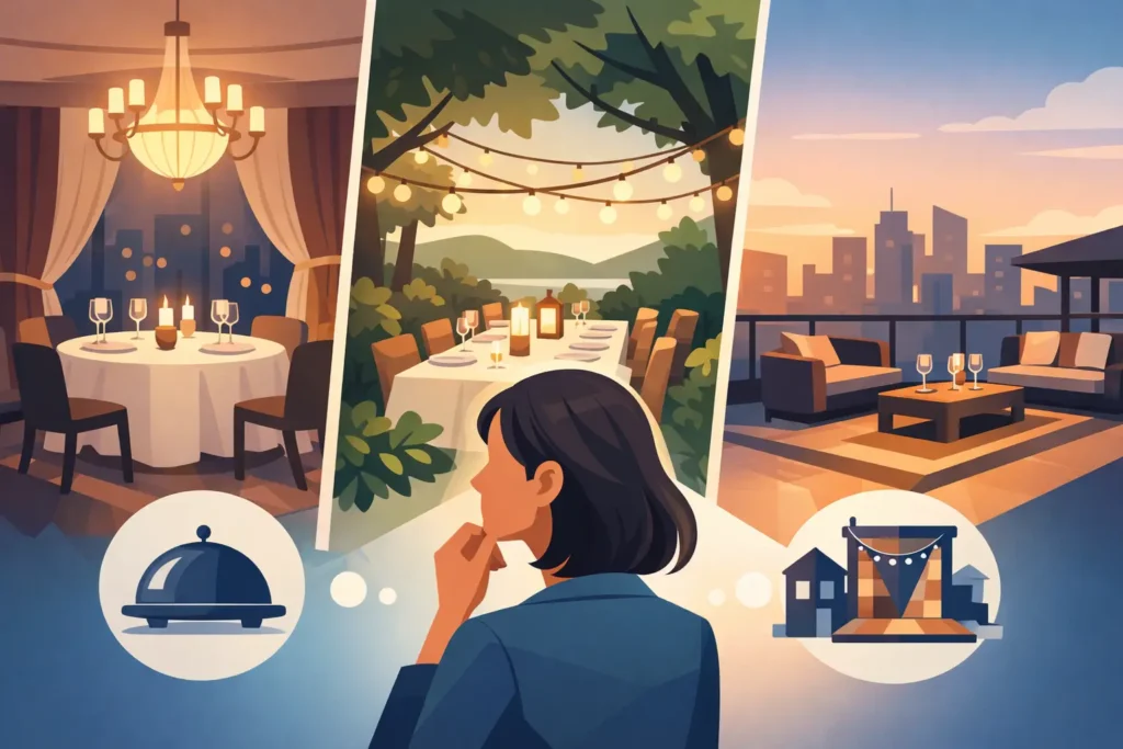 How to Choose the Best Dinner Party Venues