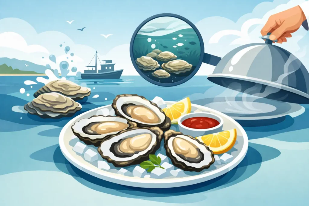 What Makes Oysters Taste Fresh on the Plate?