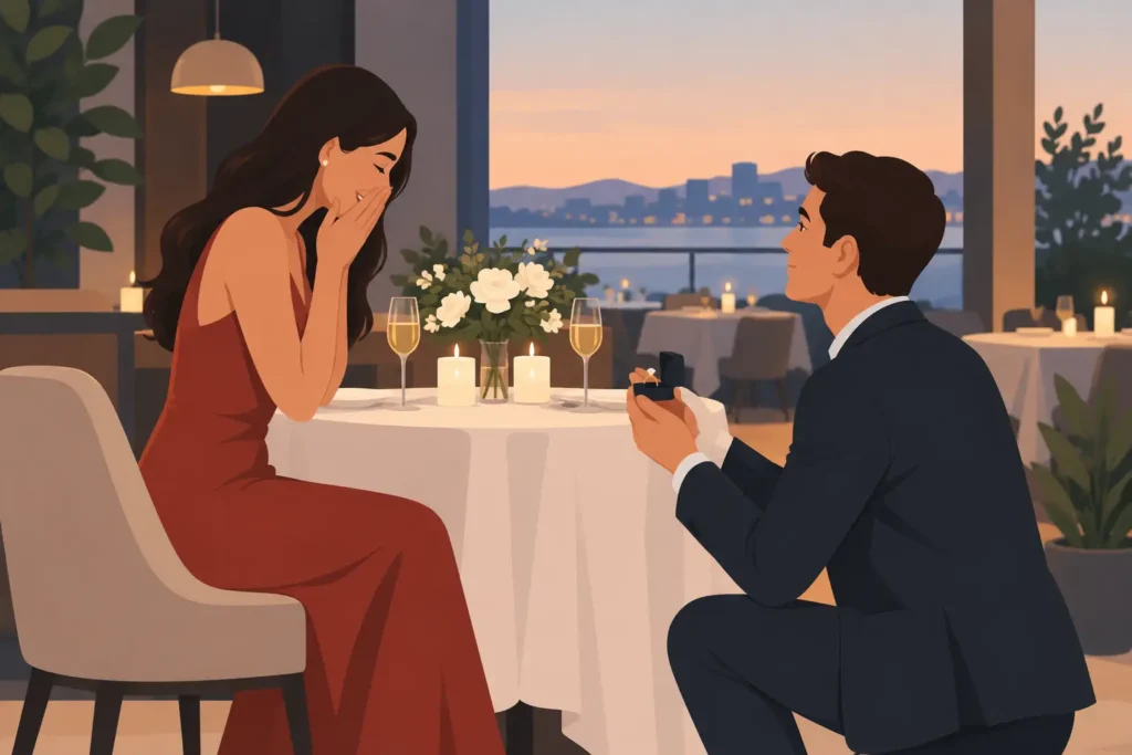 How to Plan Restaurant Proposals That Feel Personal
